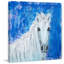 «Curly’s Blue» par France Gilbert - reproduction d'art sur toile-21786689