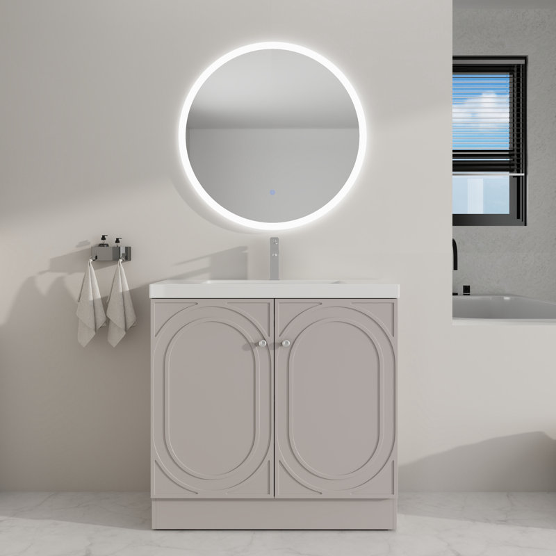 36'' Free standing Single Bathroom Vanity Set