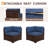 Wicker Outdoor Patio Chair With Cushions-610290709
