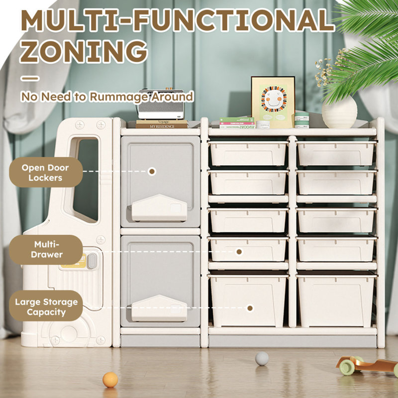 Armoires de rangement pour jouets pour enfants