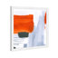 «Blue Red Abstract Paint Brush» par Oliver Gal - reproduction-68786150-68786153