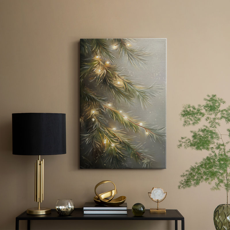 Art des Fêtes de Noël - série 2-XLI-galerie Cavas sur mesure, H 48 po x l 32 po