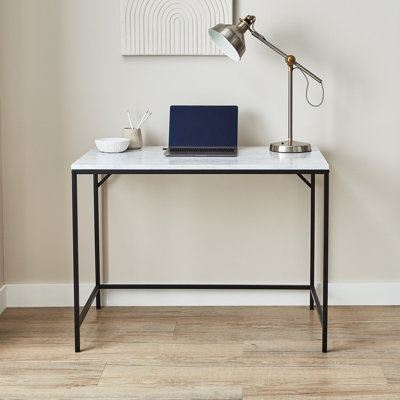 Kalyssa Metal Base Writing Desk