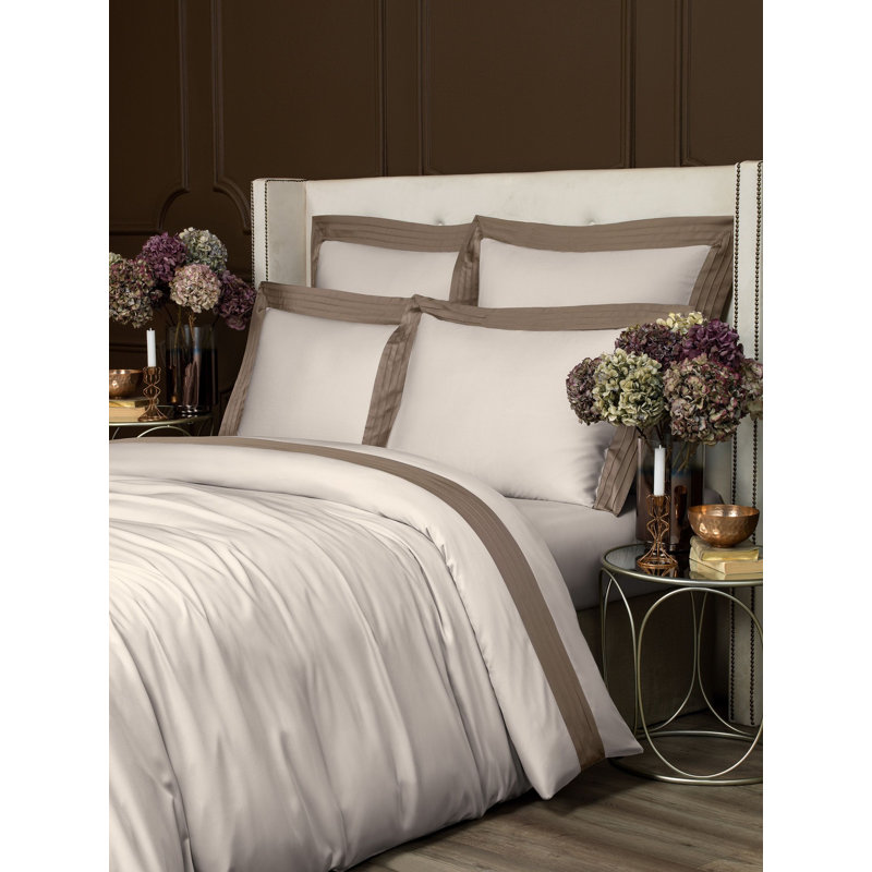 Eden Sham, Euro, Beige/Brown