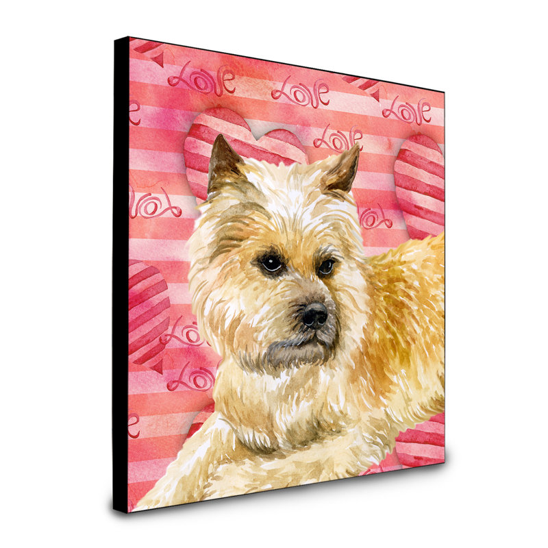 Panneau mural d’art Durflinger, Cairn terrier