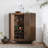 Quince 36'' Solid Wood Bar Cabinet