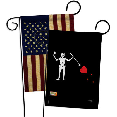 Double Sided 18.5'' H x 13'' W Polyester Garden Flag