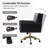 Oracle Transitional Faux Leather 360° Swivel Tilting Office Chair with Nailhead Trim-603445870