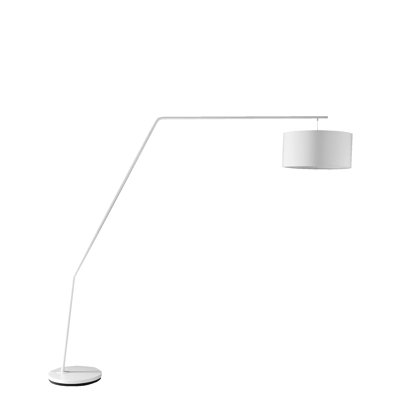 Israel 210cm White Task Floor Lamp