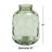 Skeen Glass Decorative Gray Vase with Bubble Texture