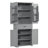 4 - Door Freestanding Bathroom Storage Cabinet With Drawers And Adjustable Shelves-586210228