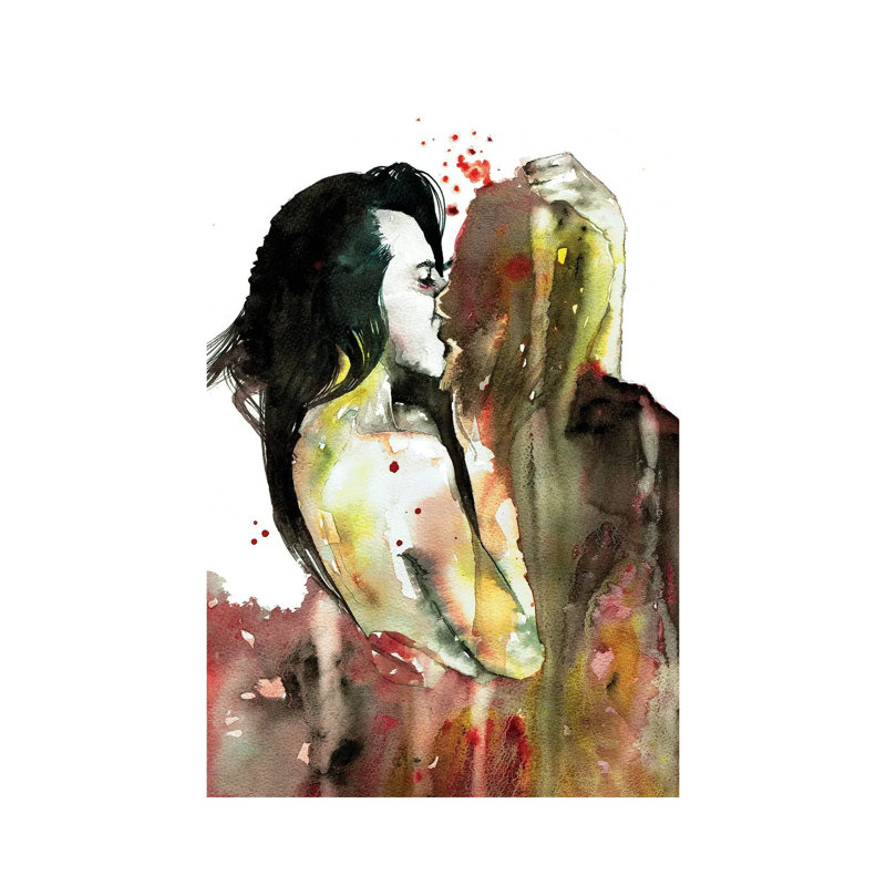 Devour Me by Pride Nyasha - Wrapped Canvas Gallery-Wrapped Canvas Giclée, 66.04 cm H x 45.72 cm W x 3.175 cm D