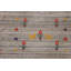 Tapis indien Gabbeh 8 x 8