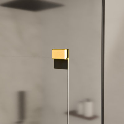 Butée de porte de douche sans cadre Brixwell BDS1BR