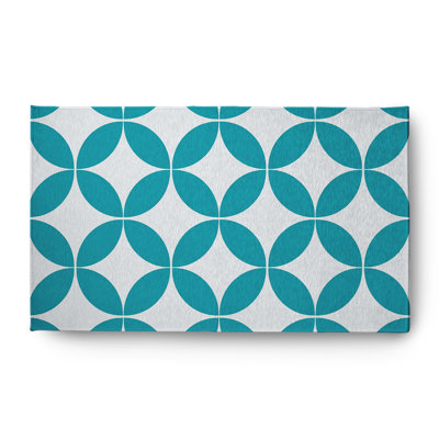 Cymantha Chenille Geometric Indoor Rug