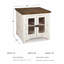 Table de bout avec rangement Etha