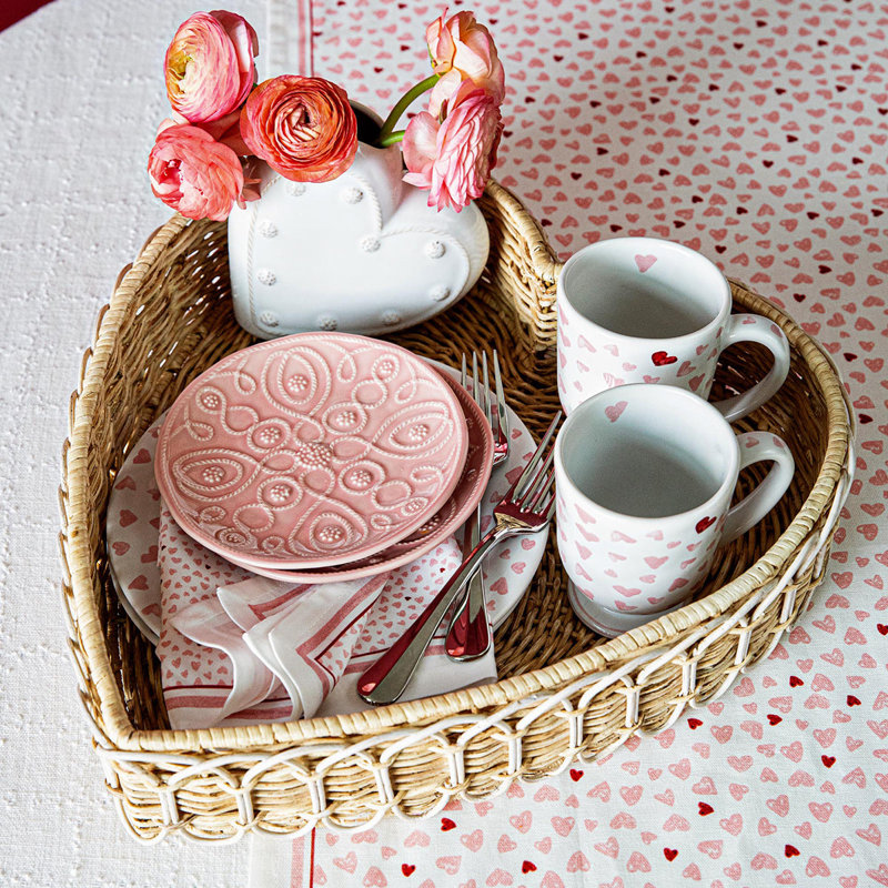 Jardins du Monde Side/Cocktail Plates (Set of4)
