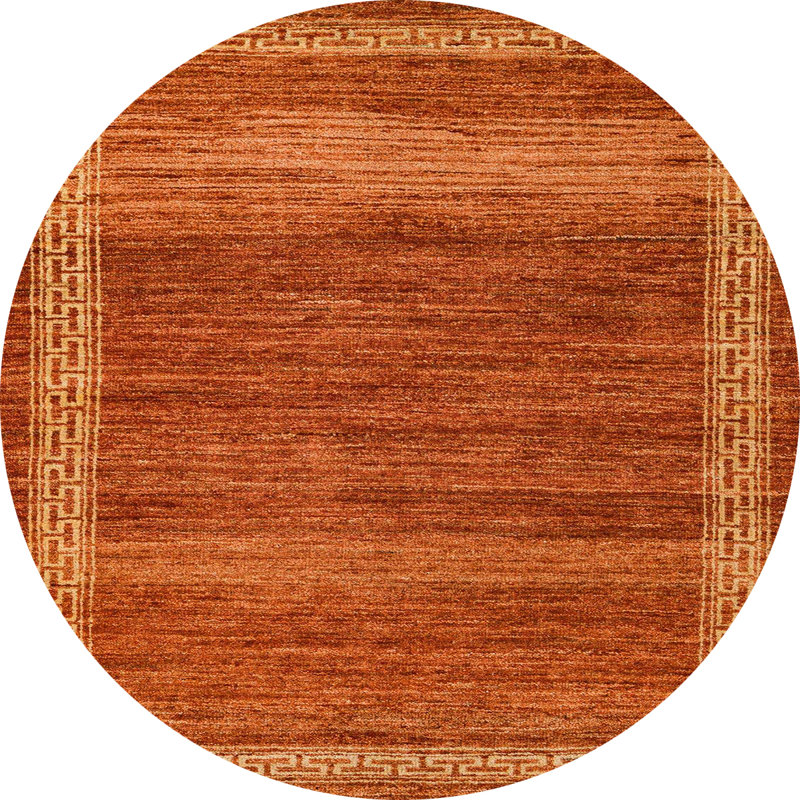 Tapis abstrait moderne 4960, Rond 7 pi