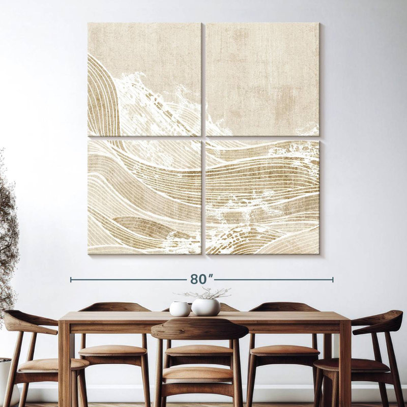 Avery Tidal Waves I, 74'' H x 74'' W