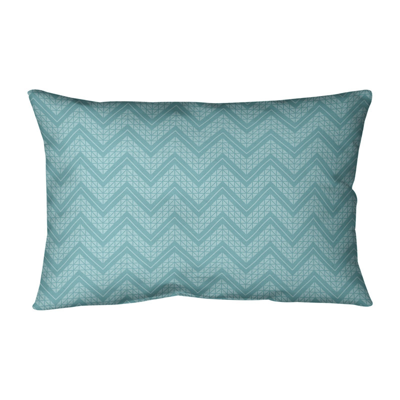 Coussin Rhonda Cheval, Polyester / Bourre en polyester, Sarcelle clair