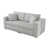 Microfibre gris clair