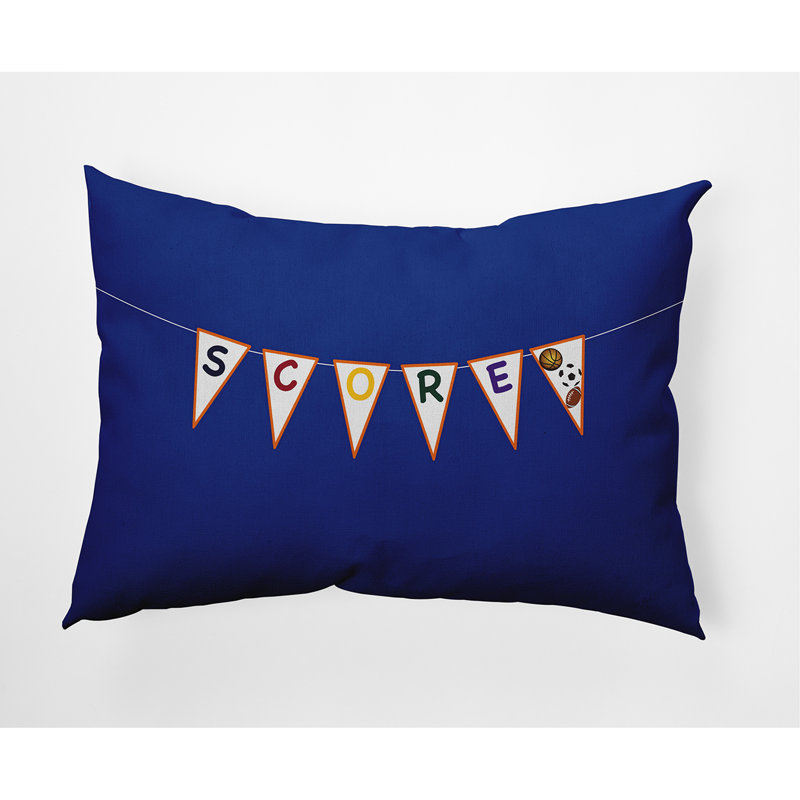  Outdoor Rectangular Pillow Cover & Insert, Blue