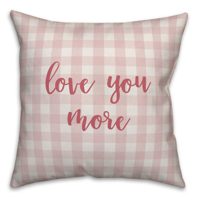  Coussin Love You More