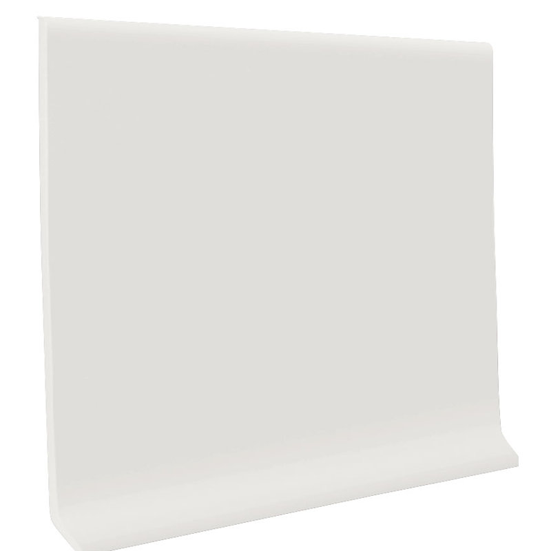 Vinyle 0,125 po avec base murale, Blanc