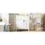 Meuble-lavabo de 30 pouces avec lavabo en céramique, 2 tiroirs et tablette réglable - Rails coulissants lisses-270129556