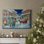 Holiday Joy Caroling, toile tendue avec châssis de qualité supérieure, prête à être accrochée-1330121709