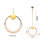 1 - Light Dimmable LED Pendant With Clear Crystal Beading-94722950