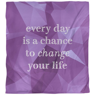 Housse de couette change your life quote