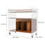 Table d'appoint d'appoint avec base en bambou-98284319