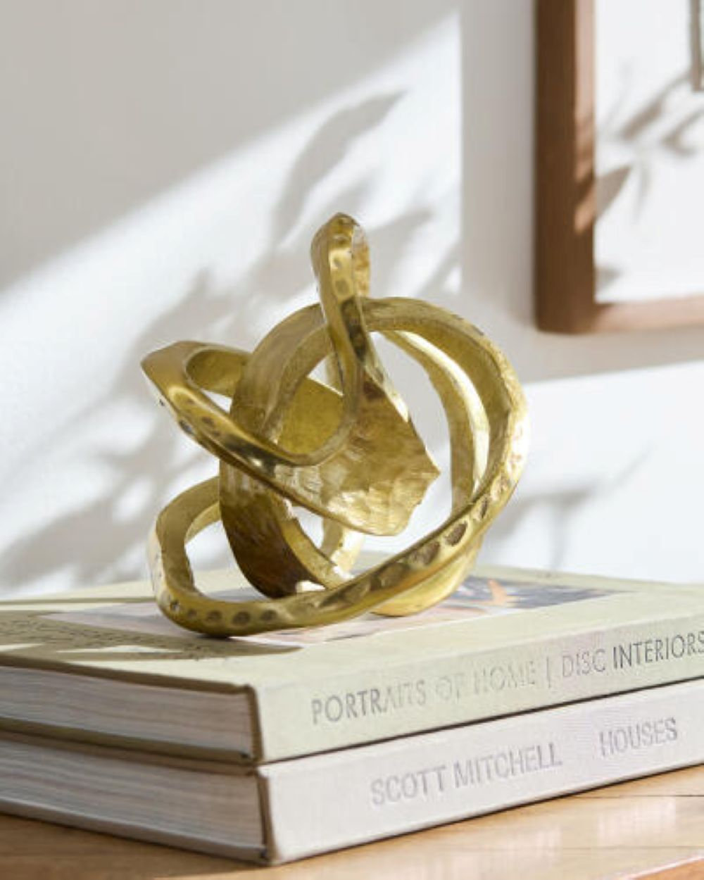 Decorative Sculpture, 9" H x 9" W x 9" D, Silver