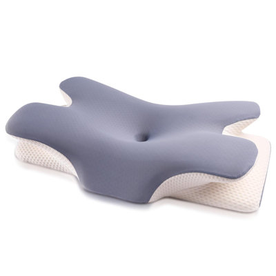 Ergonomic Memory Foam Pillow for Neck Support, Comfortable Side Sleeper Pillow for Better Sleep