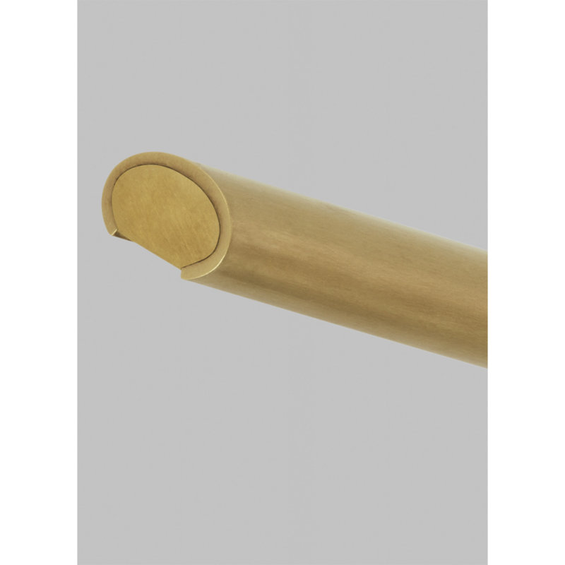 Plural Dimmable LED Wall Mounted Picture Light, Natural Brass