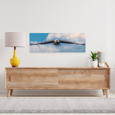 Bald Eagle Soars Abstract Contemporary Bird Eagle Nature Wildlife Wall Art