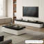 Meuble télé moderne en bois manufacturé noir-1475469004-1475469003
