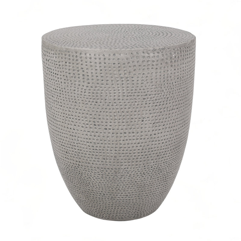 Outdoor LightWeight Concrete Side Table