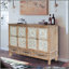Armoire d'appoint 59,06 po Chic Natural Wood