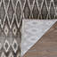 Gris tapis décoratif Ianthe-35924030