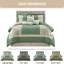 Ensemble d'édredon jacquard 7 pièces Sibyl-1823083286-1874258307