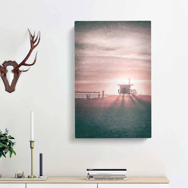 Volleyball on the Beach - Wrapped Canvas, 60cm H x 40cm W x 3cm D