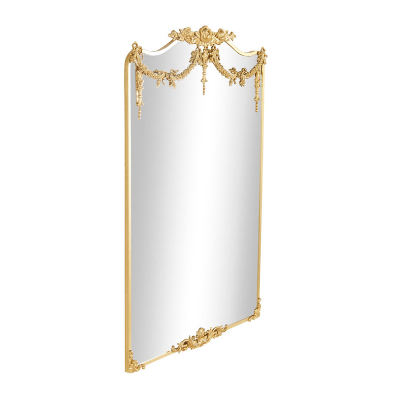 Krystn Metal Rectangle Wall Mirror