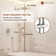 Retro Complete Shower System with Rough-in Valve