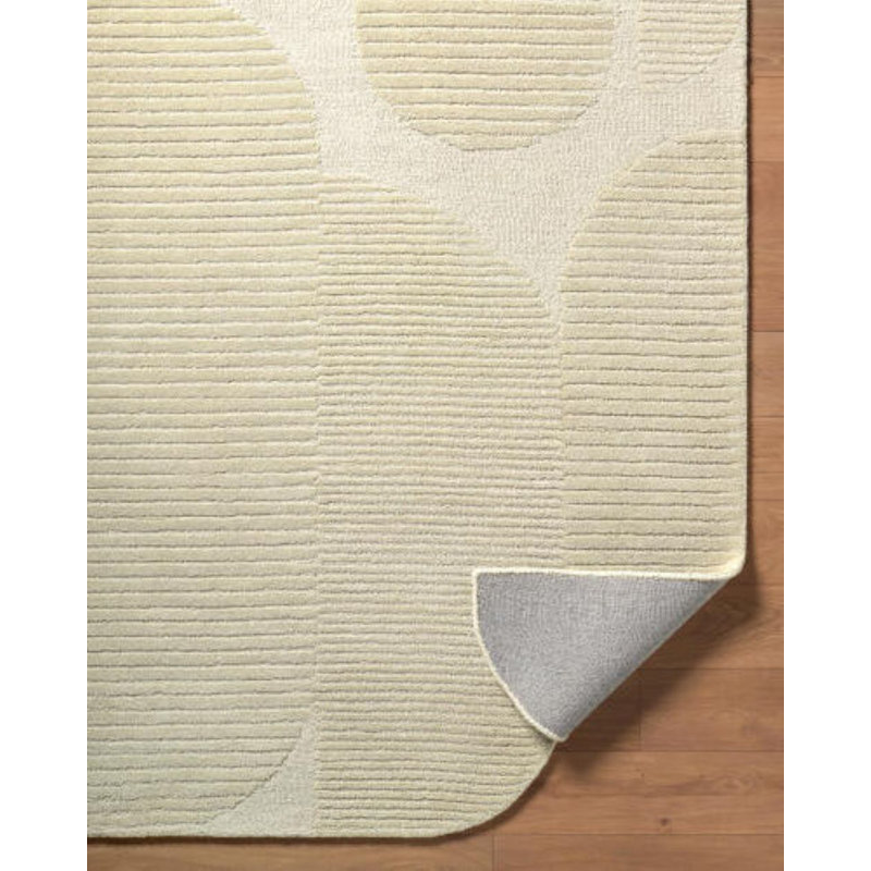 Tate Hand Tufted Indoor Area Rug, Rectangle 5' x 7'6"
