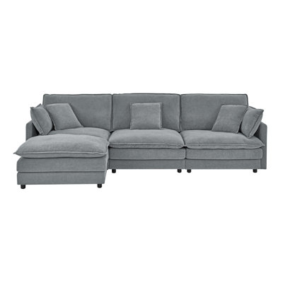 Tripp 110.2-Inch Modern L-Shaped Sectional Sofa