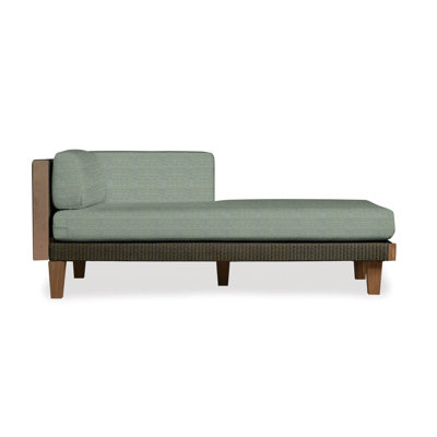 Catalina Outdoor Teak Chaise Lounge