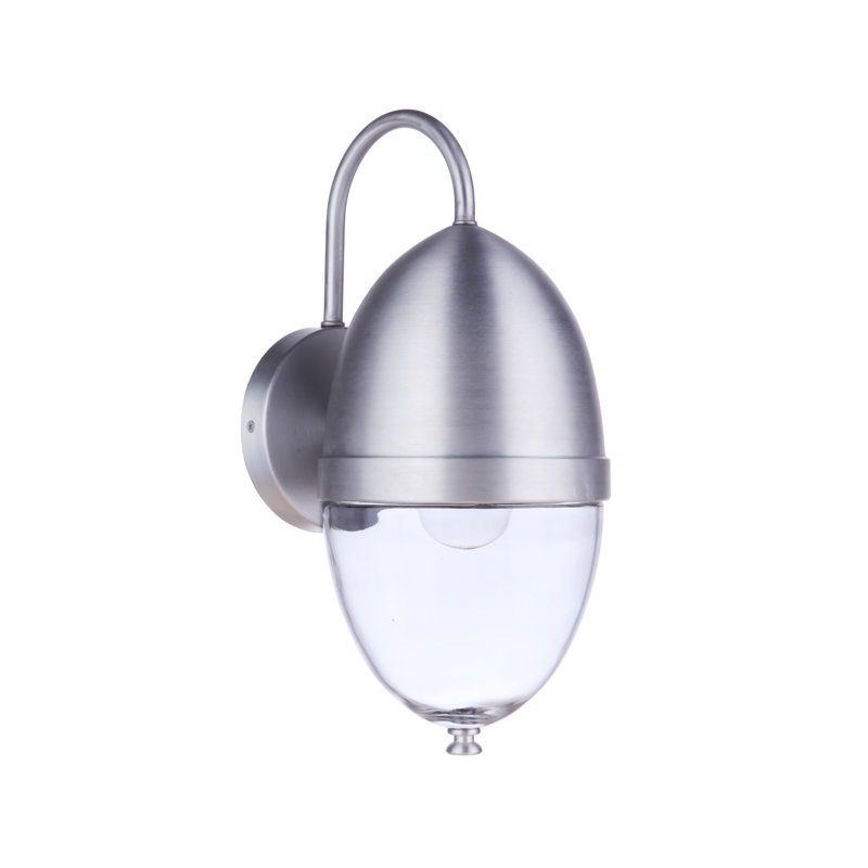Lyla-Rose Wall Light, 15" H x 6.75" W x 8.13" D, Satin Aluminum