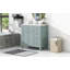 Meuble-lavabo 36 po avec lavabo, armoire de salle de bain avec tiroirs, structure solide et panneau de fibres à densité moyenne-1683393544